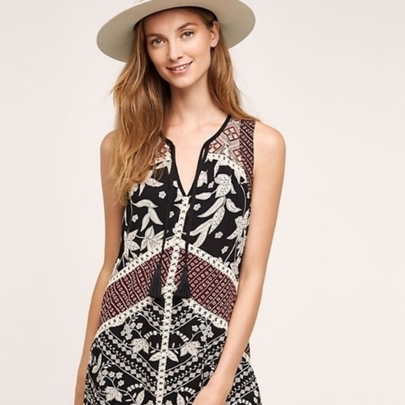 Anthropologie Dresses & Skirts - Anthropologie  Floreat Grasslands Midi Dress 2